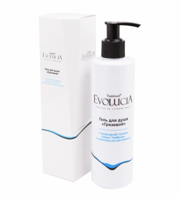 Гель для душа «Грязевой» с природной грязью озера Тамбукан и комплексом витаминов «EvoluciA» 250 мл